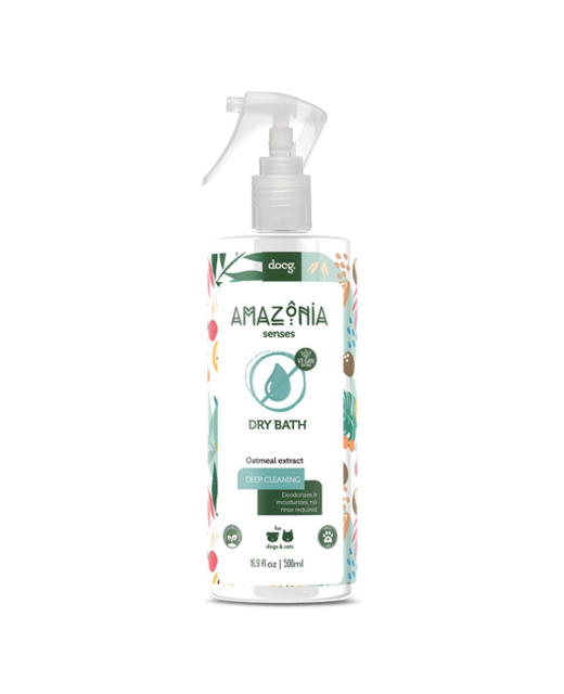 Amazonia Shampoo  Dry Bath Deep Clean 500ml