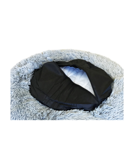 Calming Pet Bed Grey Med 75cm Dog & Puppy Bedding Online Pet