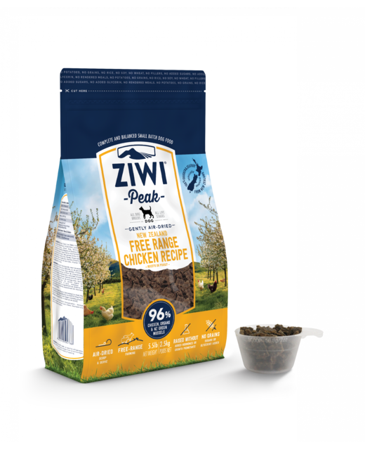 Ziwi Peak Air Dried Free Range Chicken Dog 454g