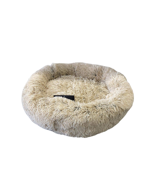 Calming Pet Bed Caramel Latte - Med 75cm