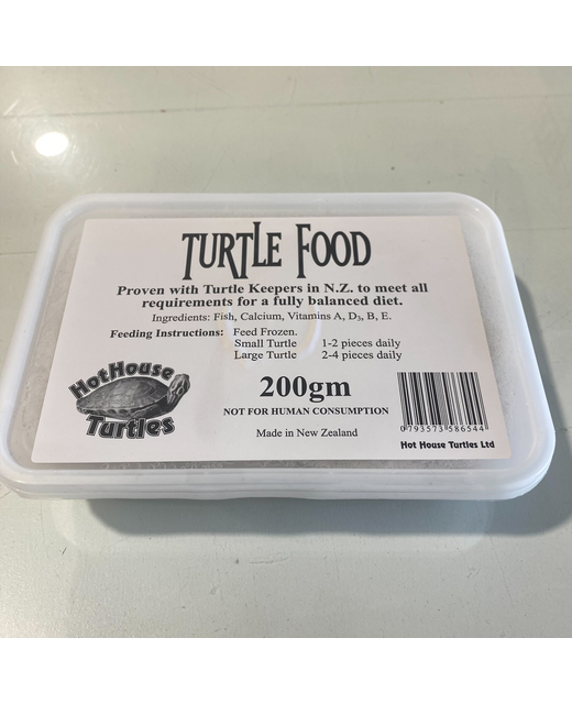 Hot House Frozen Turtle Food 200g