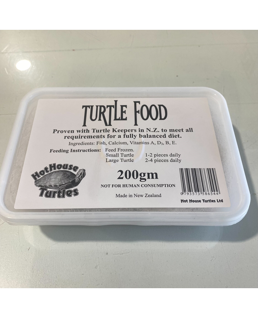 Hot House Frozen Turtle Food 200g