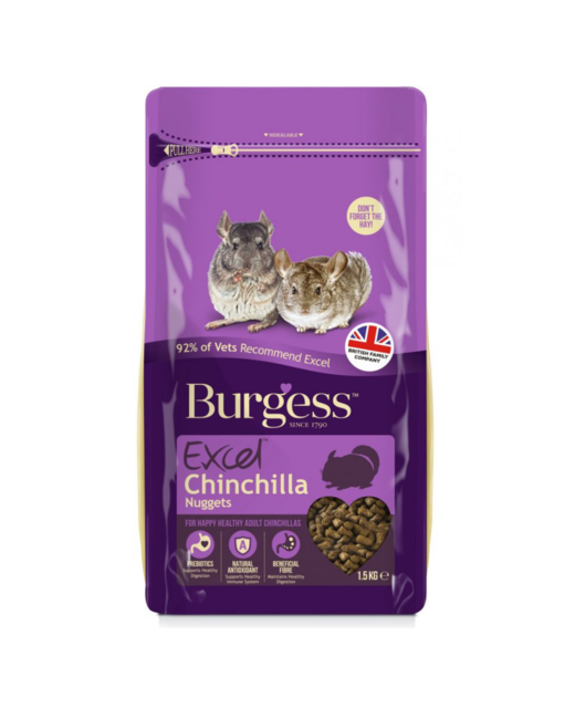 Burgess Chinchilla Nuggets 1.5kg