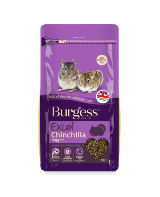 Burgess Chinchilla Nuggets 1.5kg