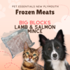 Lamb & Salmon Mince ( Big Blocks)