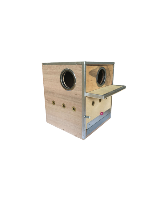 Wooden Nesting Box - Budgie