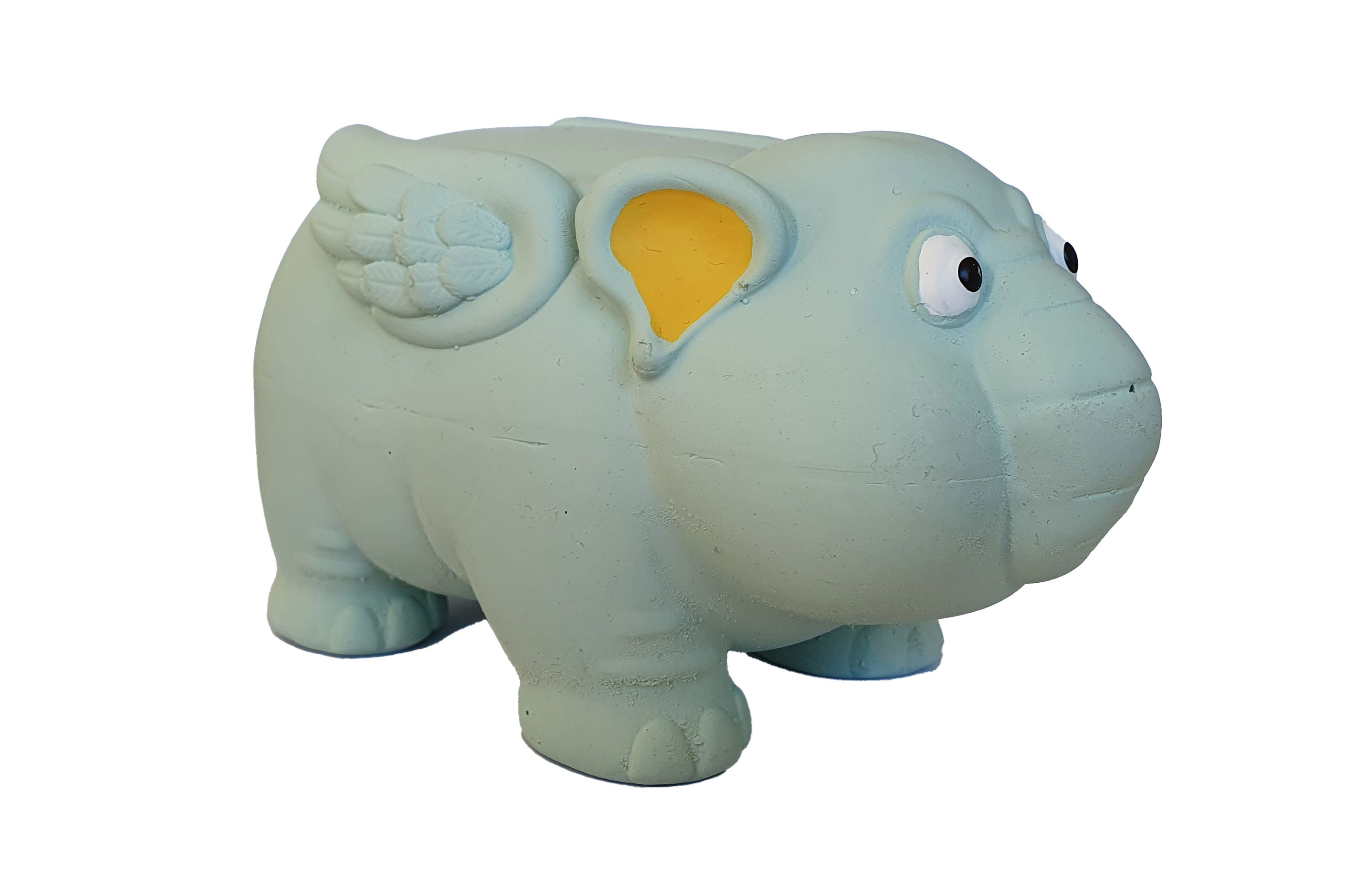 Latex Squeaky Grunter Flying Elephant 15cm Dog & Puppy Toys Online