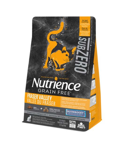 Nutrience Subzero Grain Free Cat 2.27kg Fraser Valley