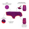 Huskimo Jammie Perisher Duo Magenta 33cm