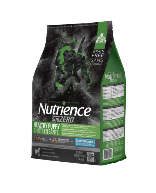 Nutrience Subzero Grain Free Puppy 2.27kg Fraser Valley