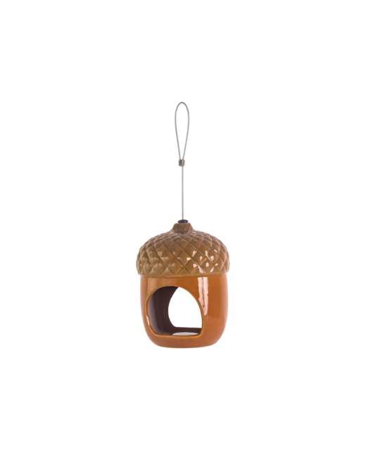 Topflite Ceramic Bird Feeder - Nut Hut