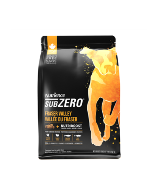 Nutrience Subzero Grain Free Dog 1.8kg Fraser Valley