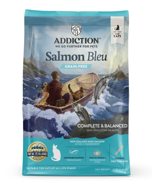 Addiction Salmon Bleu - NZ King Salmon Cat 1.8kg