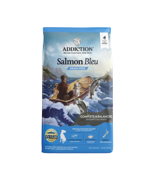 Addiction Salmon Bleu Dog 9kg 