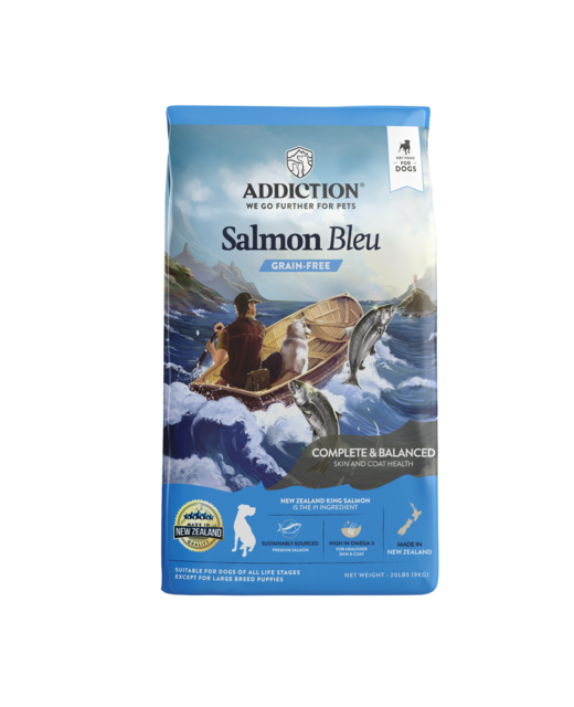 Addiction Salmon Bleu Dog 9kg 