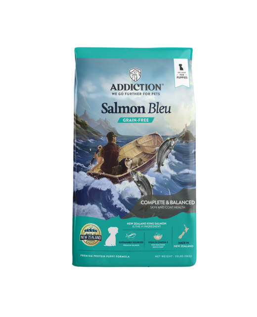 Addiction Salmon Bleu Puppy 9kg 