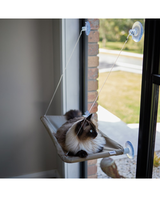 Kazoo Lookout Deluxe Cat Window Bed CatBedding Pet Essentials New