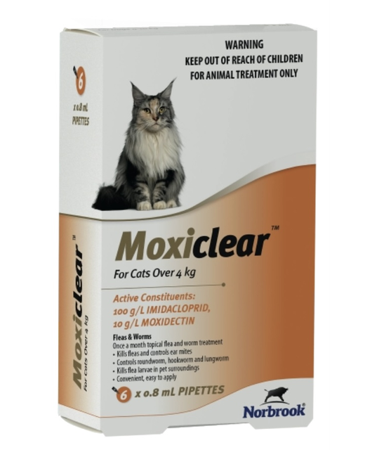 Moxiclear Cat 4kg & over 6pack 