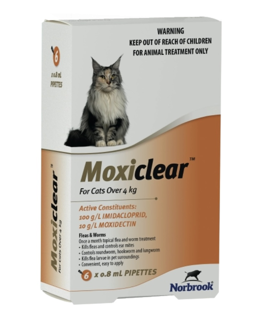 Moxiclear Cat 4kg & over 6pack 