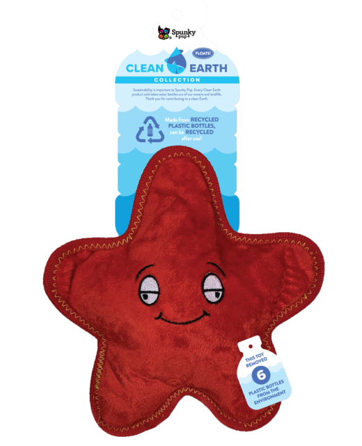 Spunky Pup Clean Earth Starfish Large