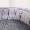 Kazoo Cosy Nook Bed Satin Grey Large