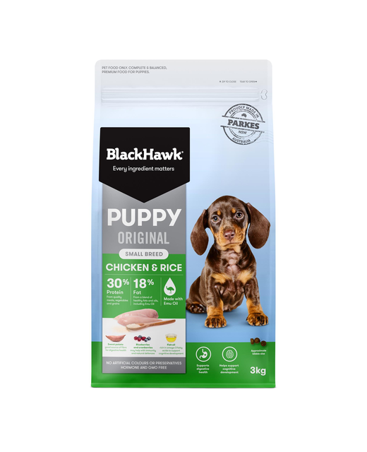 Original Puppy Small Breed Chicken & Rice - 3kg