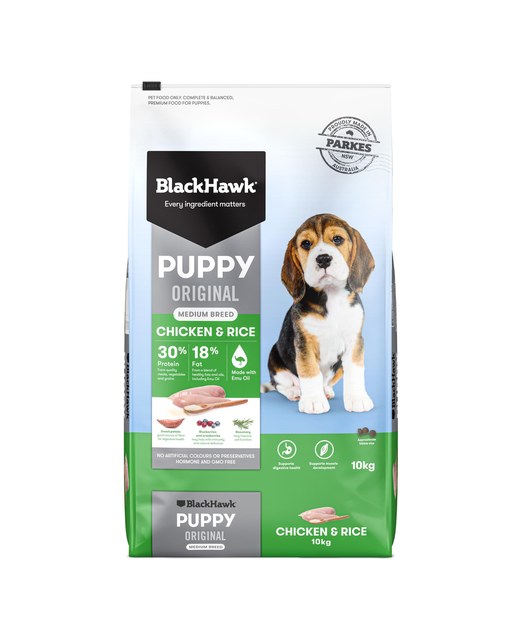 Original Puppy Medium Chicken & Rice - 10kg