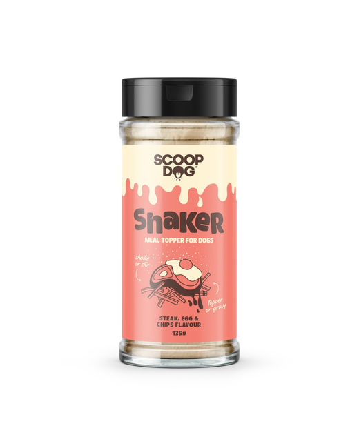ScoopDog Shaker - Steak, Egg & Chips 135g 