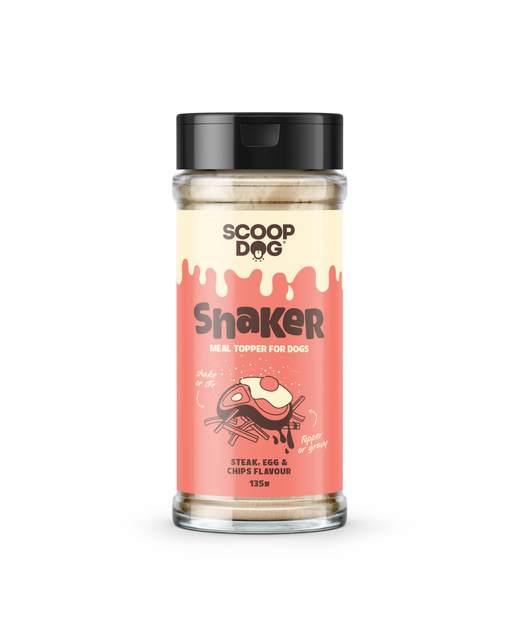 ScoopDog Shaker - Steak, Egg & Chips 135g 