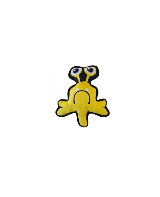 Indie & Scout Tough Monster Yellow Dog Toy