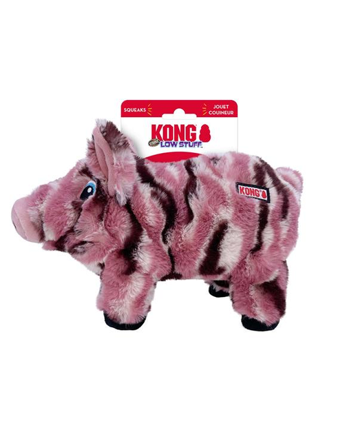 Kong Low Stuff Stripes Pig Med