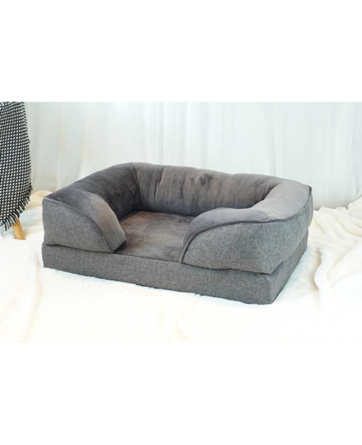 Ortho Sofa Bed Grey 68x53cm 