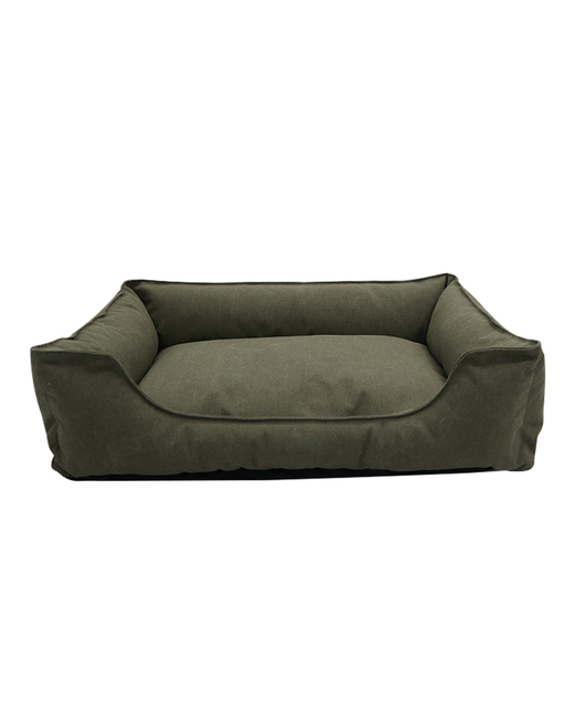 Canvas Sofa Bed Green 91x69cm
