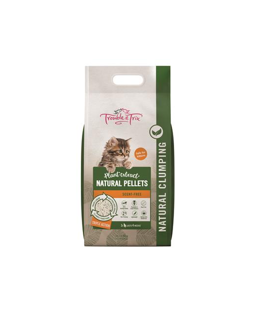 Trouble & Trix Natural Cat Litter - 7L