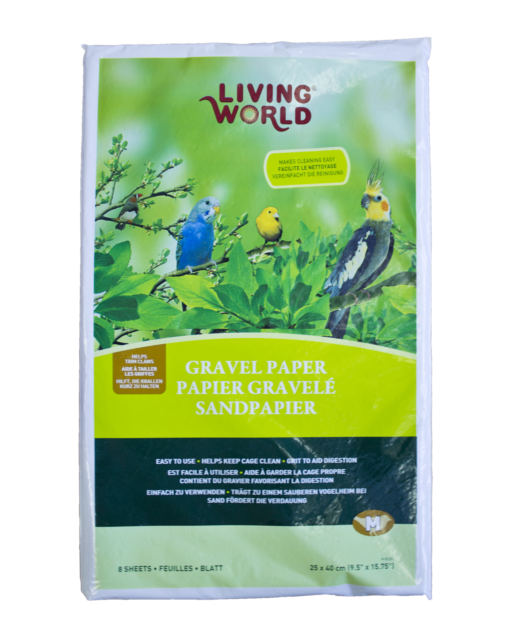 LW Gravel Paper Rectangular 25 x 40cm 8pk
