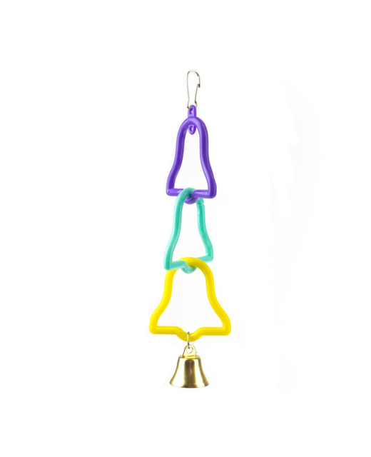 Avian Care 3 Bell Rings & Bell Bird Toy