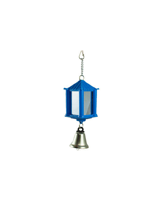 Avian Care Lantern Mirror With Bell Bird Toy