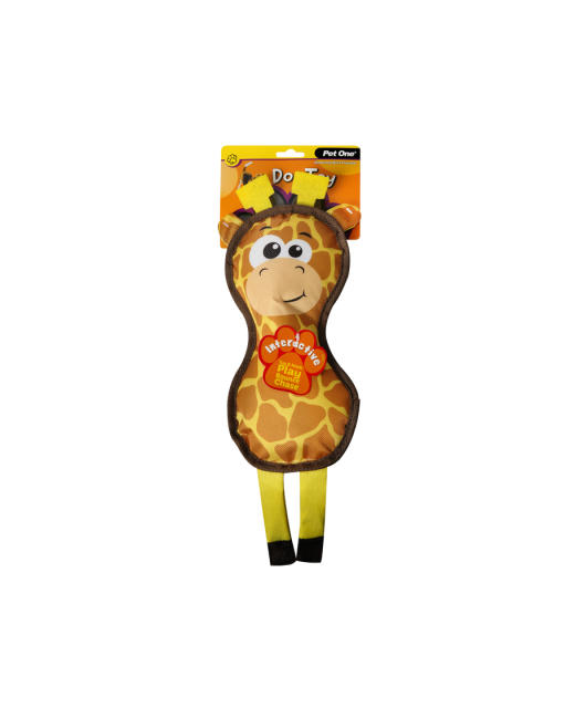 Dog Toy Giraffe with Squeaker 44cmH