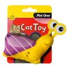 Cat Toy Snail 11.5cmh