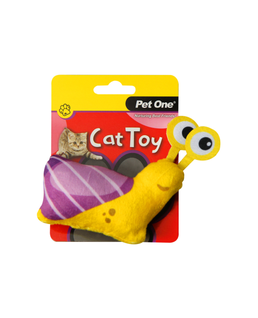 Cat Toy Snail 11.5cmh
