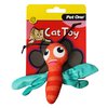 Cat Toy Dragonfly With Crinkle 11.5cmH