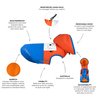 Huskimo Snowparka Orange 33cm 