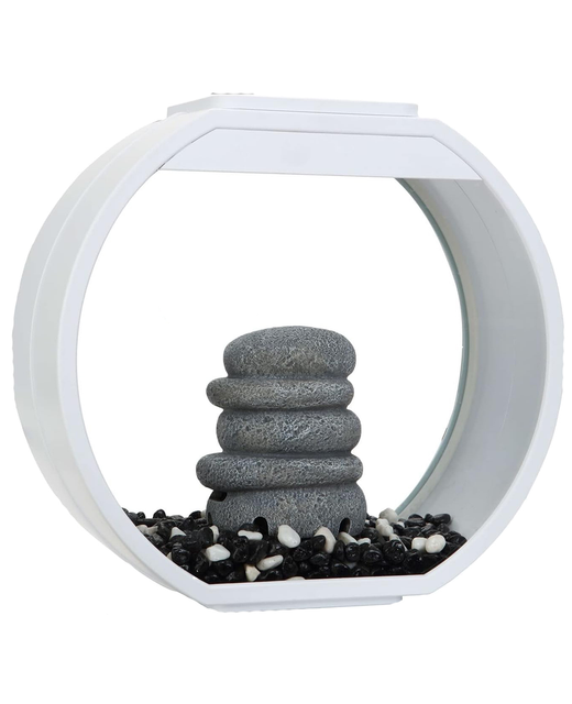 AA RGB Deco O Aquarium 20L - White 