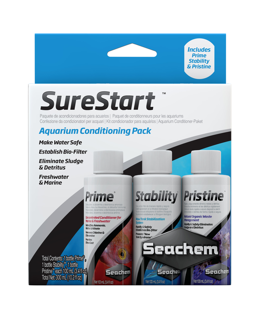 Seachem SureStart Conditioning Pack (3Pk)