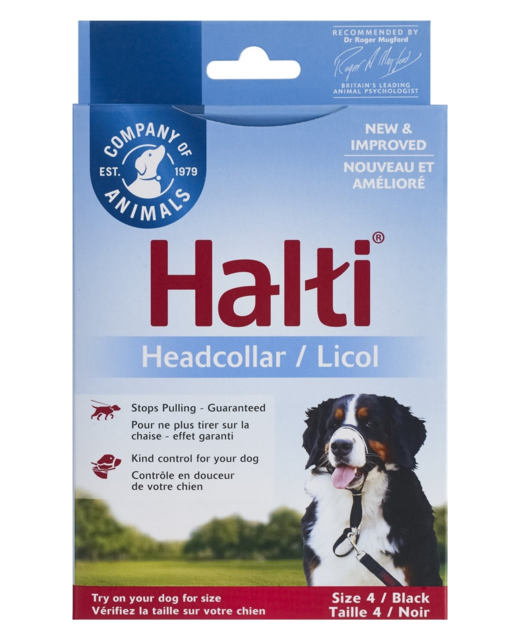 Halti Headcollar Size 4 Black