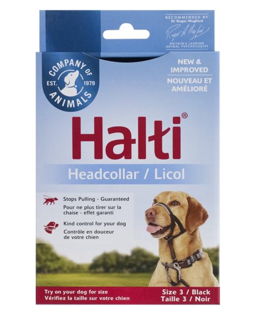 Halti Headcollar Size 3 Black