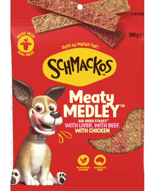 Schmackos Meaty Medley 500g
