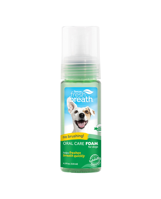 TropiClean Fresh Breath No Brushing Foam Gel 133ml