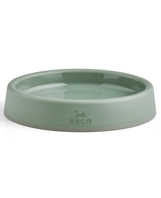 Beco Steady Cat Bowl - Olive Green