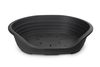 Yours Droolly Plastic Bed Oval Black 119x82x34cm 
